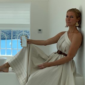 Heidi Middleton at her Palm Beach house Porta Rossa she bought in 2005.