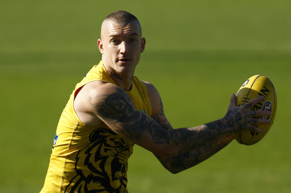 Dustin Martin is poised to return for the Tigers in the finals after nine weeks out with a hamstring injury.