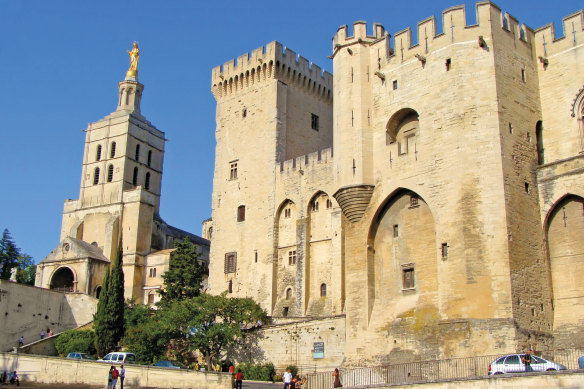 The Palais des Papes in Avignon is great for kids.