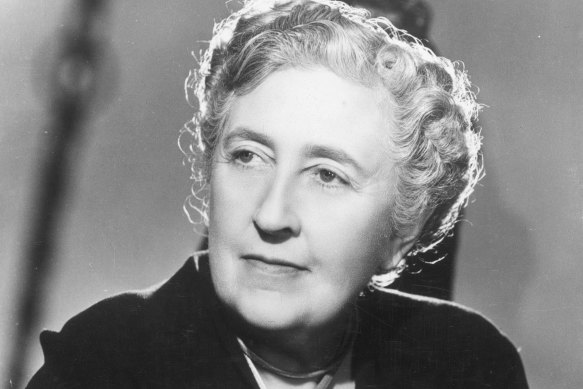 Mystery writer Agatha Christie.
