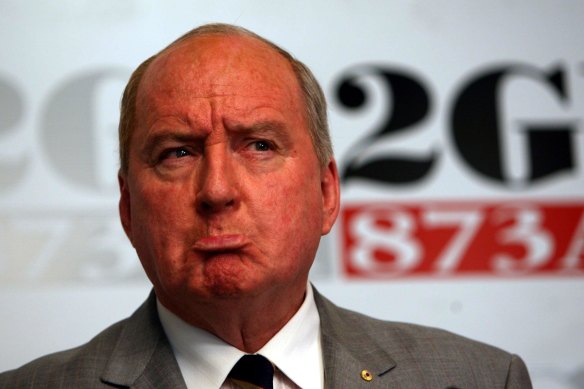 Alan Jones at 2GB in 2007.