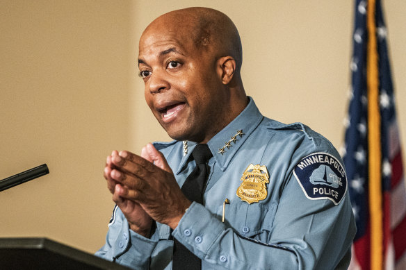 Minneapolis Police Department Chief Medaria Arradondo.