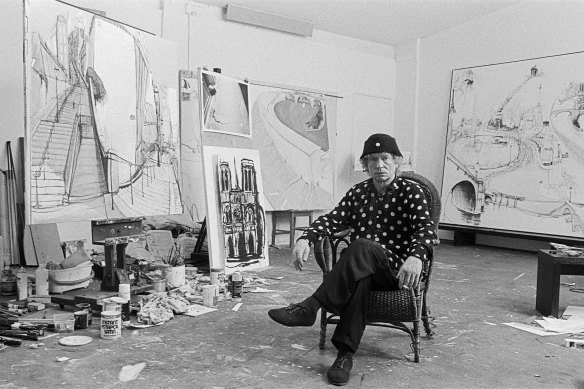 Brett Whiteley died in 1992 at the age of 53 and his Sydney studio has been preserved as a public gallery of his works.