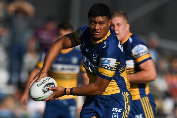 Young Parramatta forward Stefano Utoikamanu.