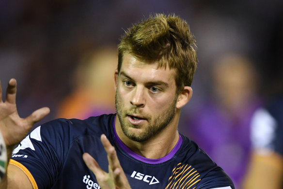 Origin prop Christian Welch has been stood down by the Melbourne Storm after inviting a guest into the NRL bubble overnight. 
