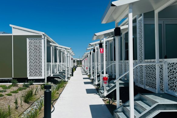 The federally owned and operated 500-bed quarantine facility at Pinkenba, empty since completion in 2022, will be converted to a police training facility. 