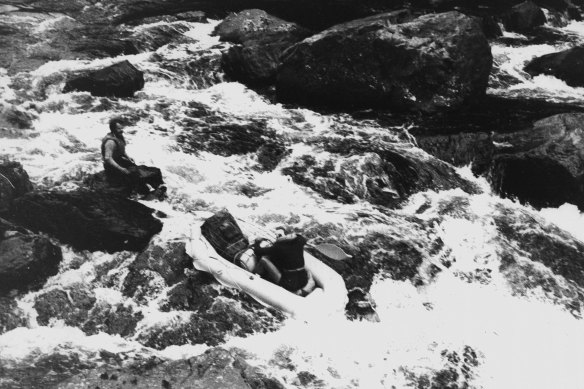 “For just a second, the familiar, lined face of Don Chipp was visible through the flying foam” . February 15, 1981.