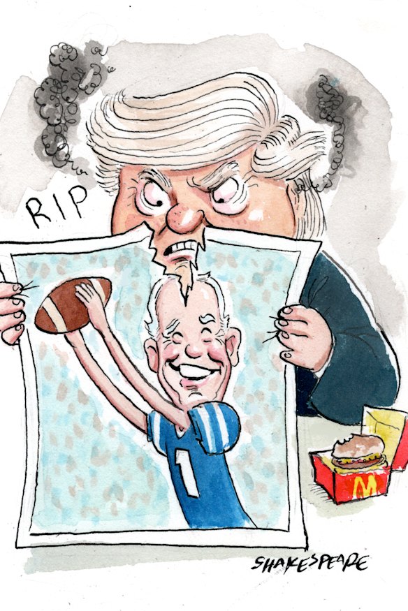 Joe Biden was a good college football player.