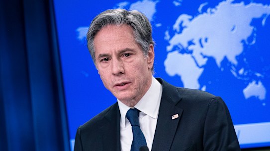 Secretary of State Antony Blinken speaks about Russia and Ukraine.