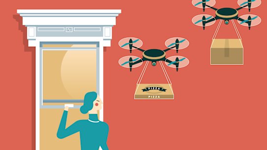 Drones could soon be delivering your everyday desires right to your door – or window.