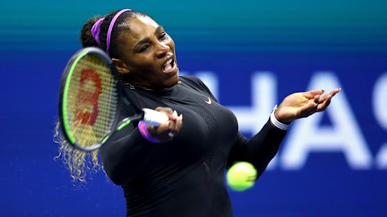 Serena Williams is through to the US Open women's final.