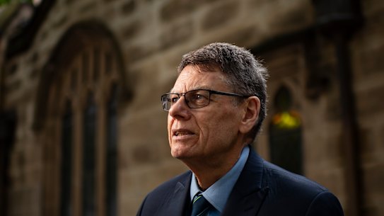 Departing head of St Andrew’s Cathedral School, Dr John Collier. 