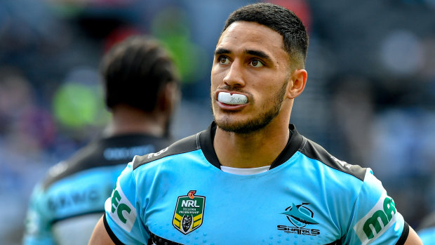 Valentine Holmes was set to sit out season if Sharks blocked US move