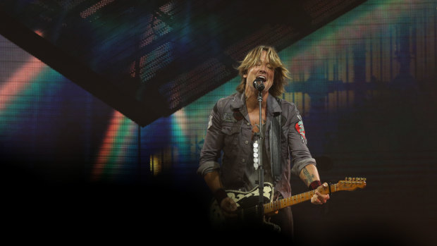 Keith Urban ticks all the boxes but lacks that personal stamp