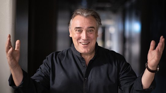 Melbourne Symphony Orchestra’s Chief Conductor Jaime Martin.
 Pic Simon Schluter 19 August 2022