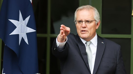 Prime Minister Scott Morrison.