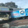 Milk truck stuck: Bayswater Bridge claims its latest victim