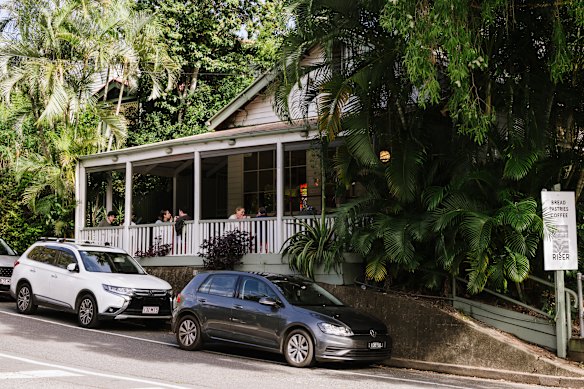Riser is tucked away on a back street in bucolic Toowong.