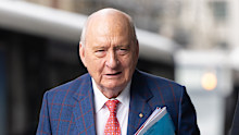 SMH/AFR. Alan Jones arrives at the Downing Centre Courthouse. Thursday 10th September 2026. Photo: Sitthixay Ditthavong