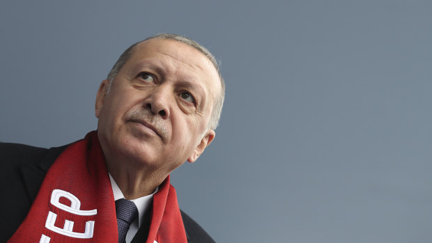 What kind of friend is Turkey's Erdogan if he fuels tensions to win a local election?