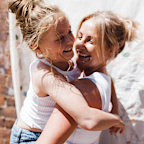 Aimee Morrisby and Francesca