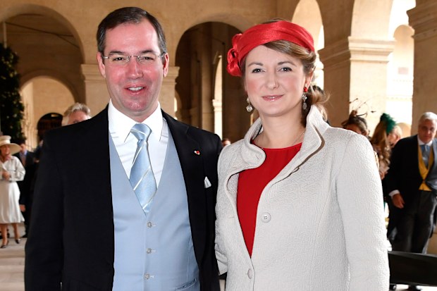 Prince Guillaume and Princess Stephanie of Luxembourg