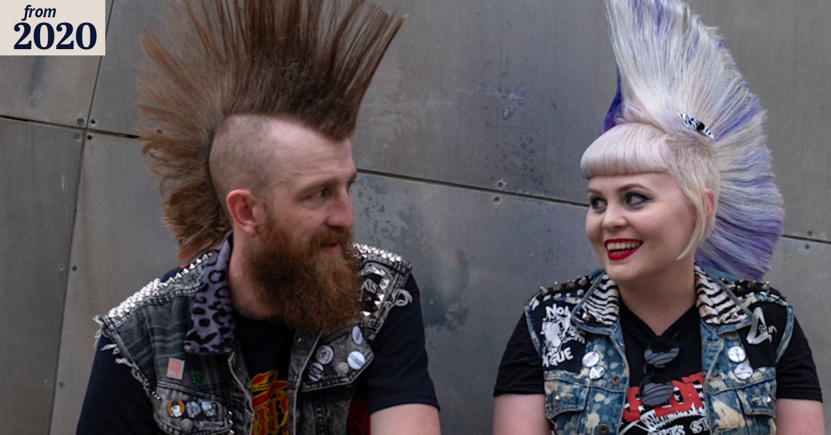 How a Brisbane punk met the love of her life in a mosh pit