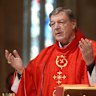 Cardinal George Pell celebrates a special mass in Sydney’s St. Mary’s Cathedral in 2004.