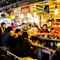 Winning hearts through language – the Gwangjang Market in Seoul.