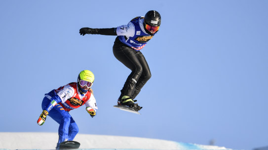 Australian snowboarder Belle Brockhoff.