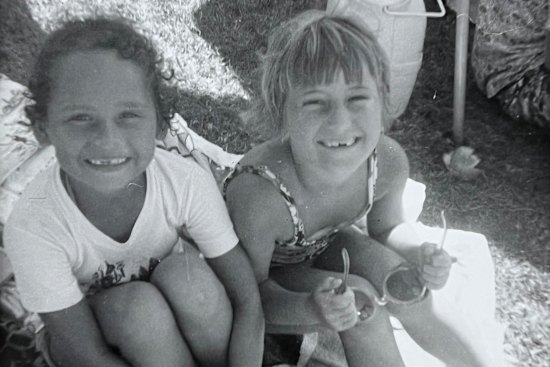 Robyn Willis with her cousin Cassie.