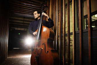 ANAM musician Hamish Gullick at Abbotsford Convent.