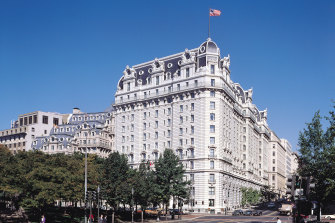 The Willard Hotel in Washington, DC.