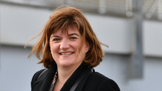 Secretary of the Department for Digital, Culture, Media and Sport, Nicky Morgan.