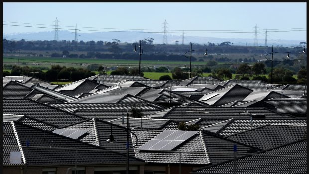 Roof top solar panels 