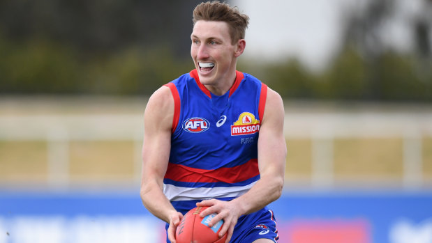 Bailey Dale has enjoyed a standout year for the Western Bulldogs.