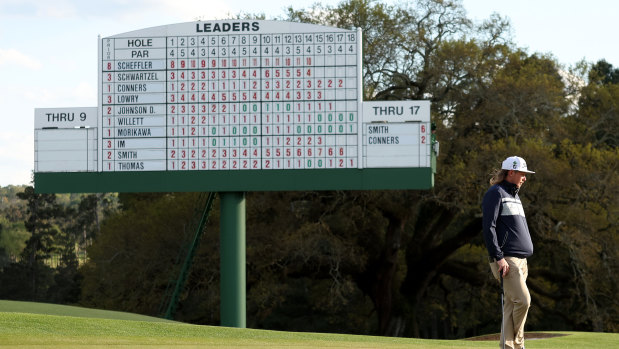 Cameron Smith chasing Australia’s second green jacket.