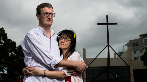 Stuart Roberts and his fiance Fie Fie Tjioe are getting married at the Northern Life Church in Hornsby this Saturday without the 160 guests they had invited.