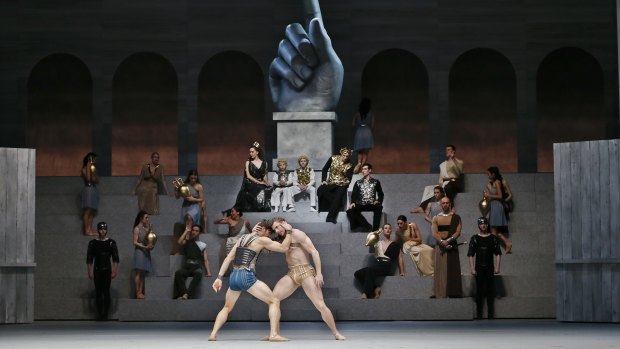 The Australian Ballet's world premiere of Spartacus performed in Melbourne. 