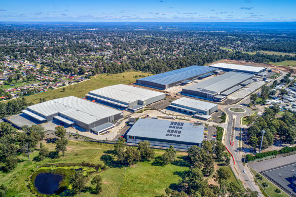 LOGOS has leased space to H&M and COS at its Marsden Park Logistics Estate in western Sydney