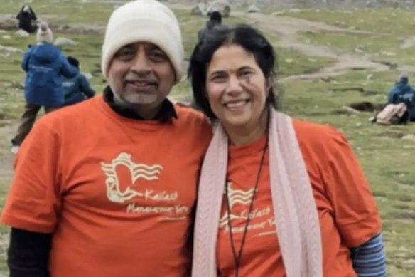 Sydney-based couple Uday and Kripa Shivamurthy are missing.
