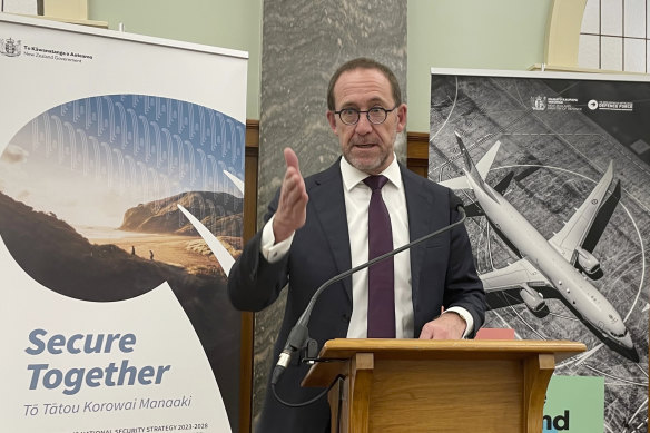 NZ Defence Minister Andrew Little plans to boost the country’s capabilities as tensions rise in the Pacific.