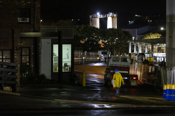 Midfield Meats abattoir in Warrnambool.