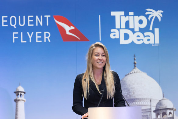 Qantas Loyalty chief executive Olivia Wirth will leave Qantas in February.