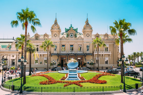 The Casino de Monte Carlo in Monaco offers gaming, dining and bars.