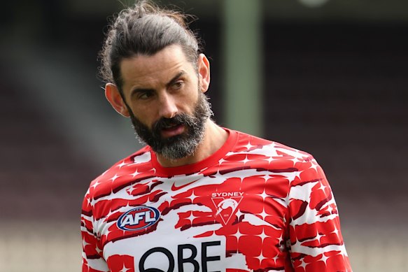 Brodie Grundy is among the Swans headed to the Brownlow Medal on Monday - should they lose their preliminary final against the Dockers.