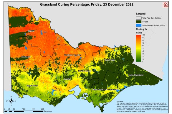 Victoria weather: Grass fires pose threat this summer as heat dries out ...