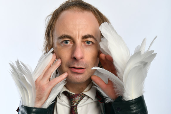 Paul Foot performs Swan Power at The Famous Spiegeltent until April 23.