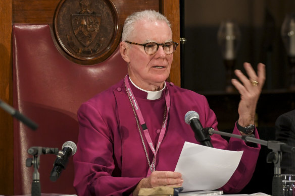 Melbourne Anglican Archbishop Philip Freier.