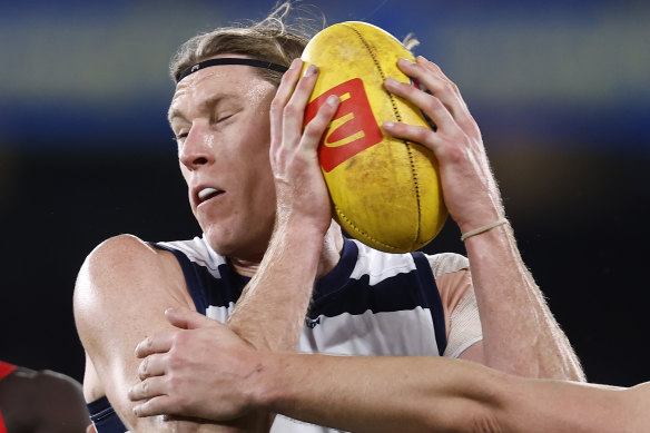 Mark Blicavs, the ultimate utility.
